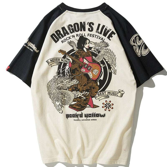 Geisha Dragon Shirt