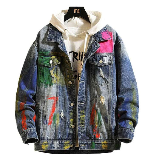 Graffiti Denim Jacket