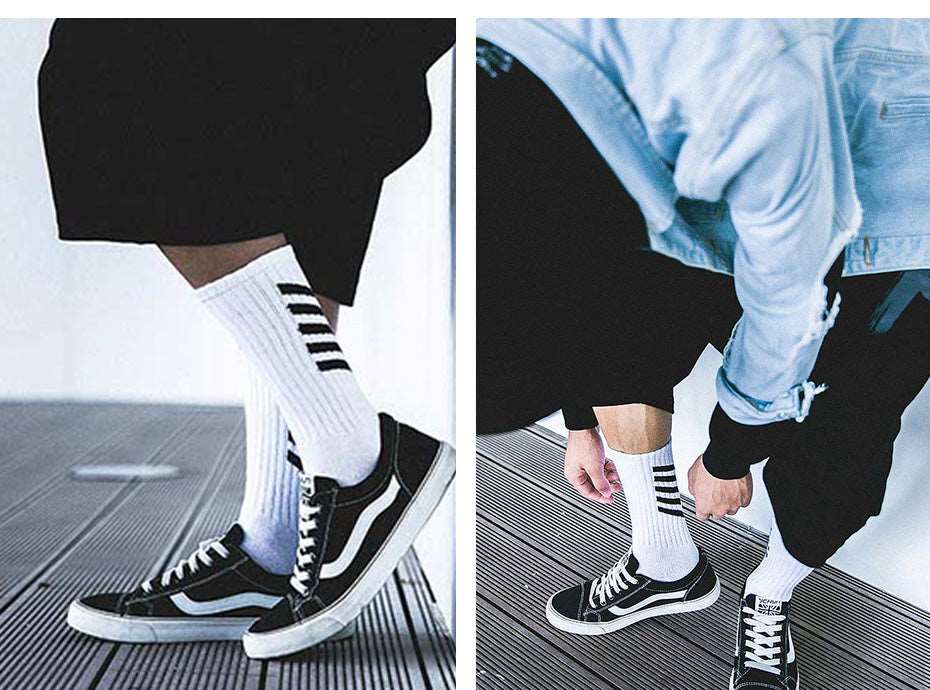 Hip Hop Men Long Socks