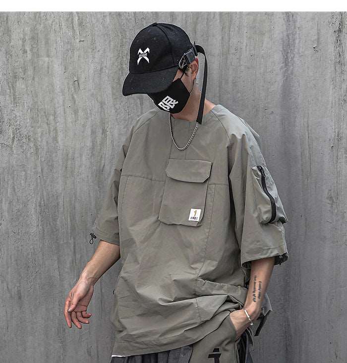 Hip Hop Cargo Shirt