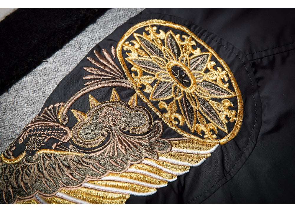 Gold Eagle Wings Jacket