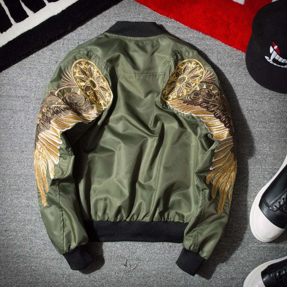 Gold Eagle Wings Jacket