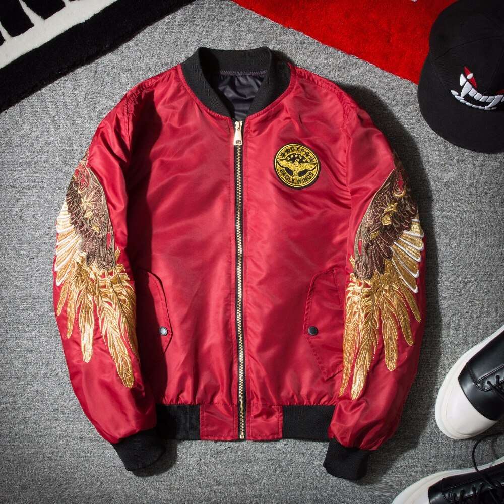 Gold Eagle Wings Jacket