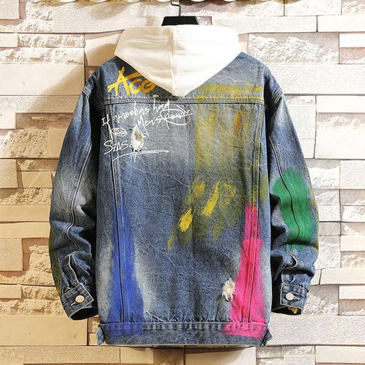 Graffiti Denim Jacket