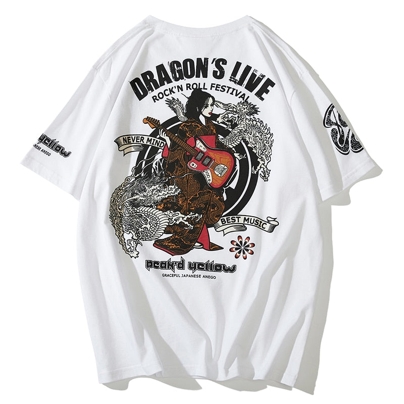 Geisha Dragon Shirt