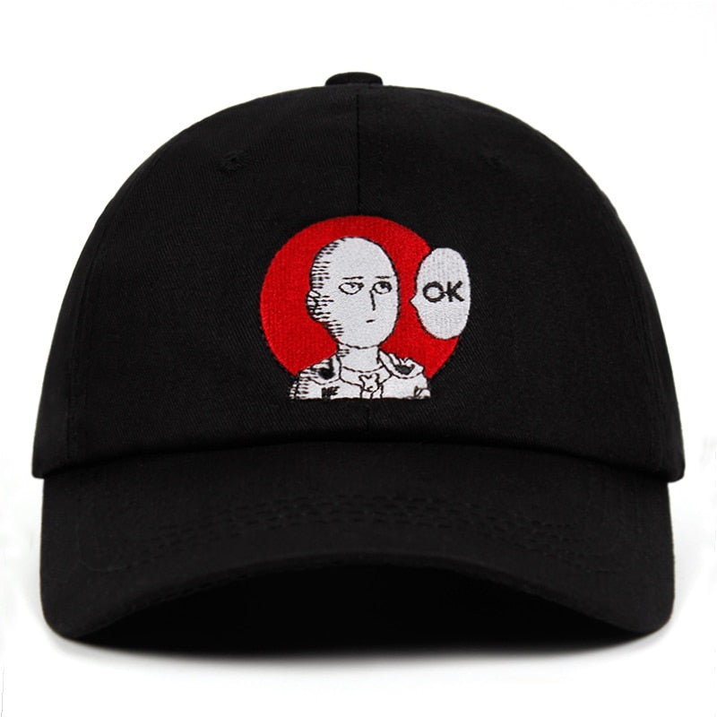 One Punch Man Saitama Dad Hat