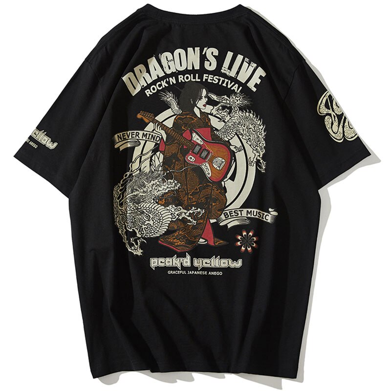 Geisha Dragon Shirt