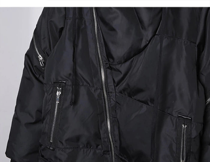 Irregular Parka Jacket