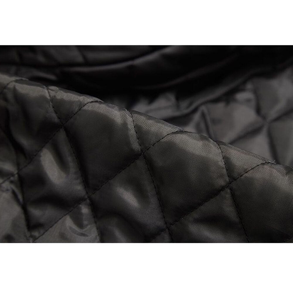 Ribbons Zipper Cargo Jacket